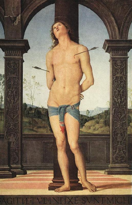 St Sebastian sg, PERUGINO, Pietro